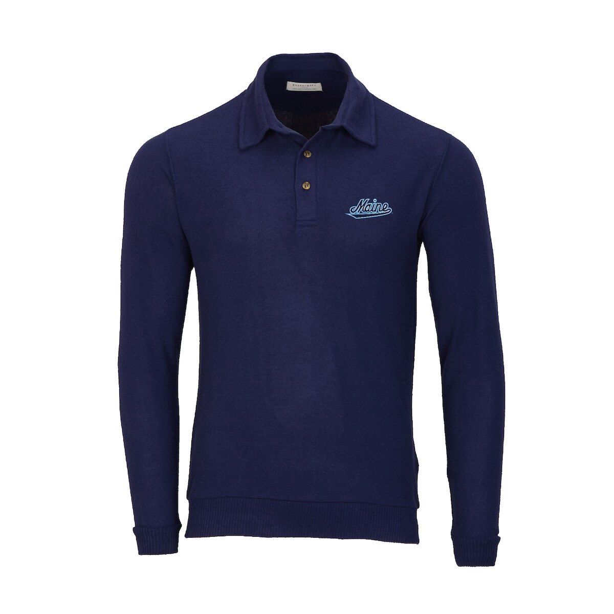 Maine Script Sweater Polo